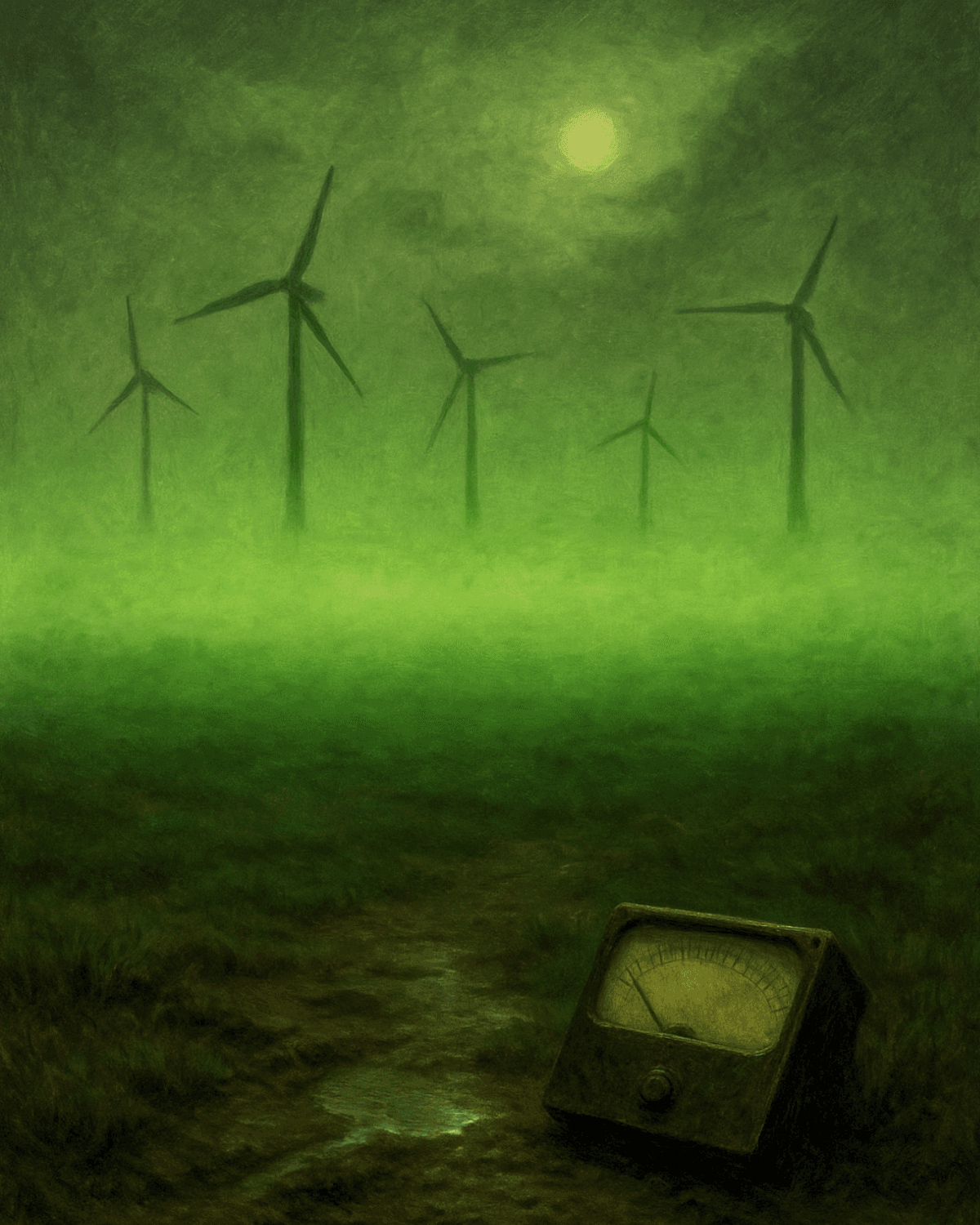 Cover: Der grüne Blackout